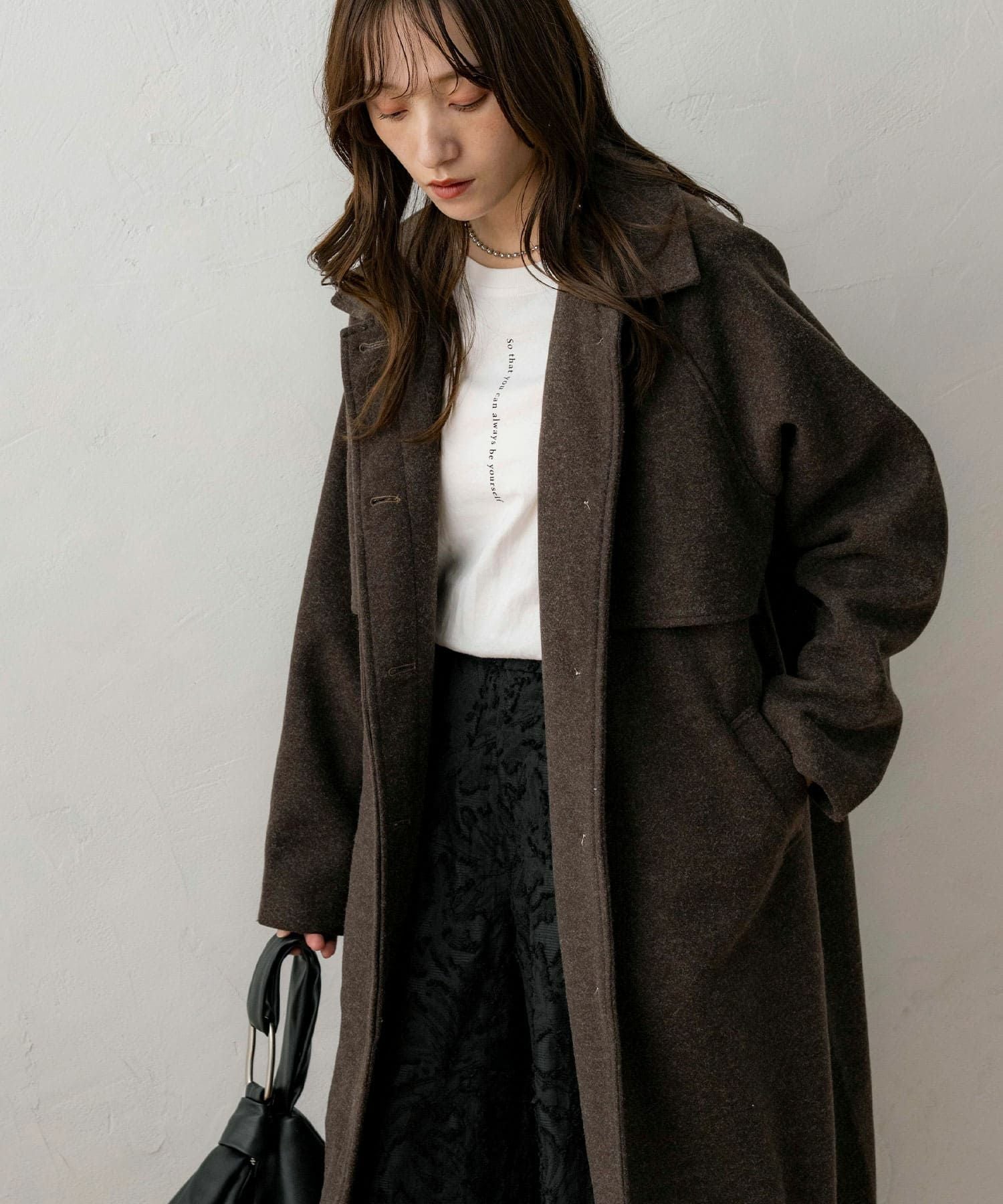 Noah nyc ロングコート ヨークデザインロングコート | NOAHL(ノアル)公式通販