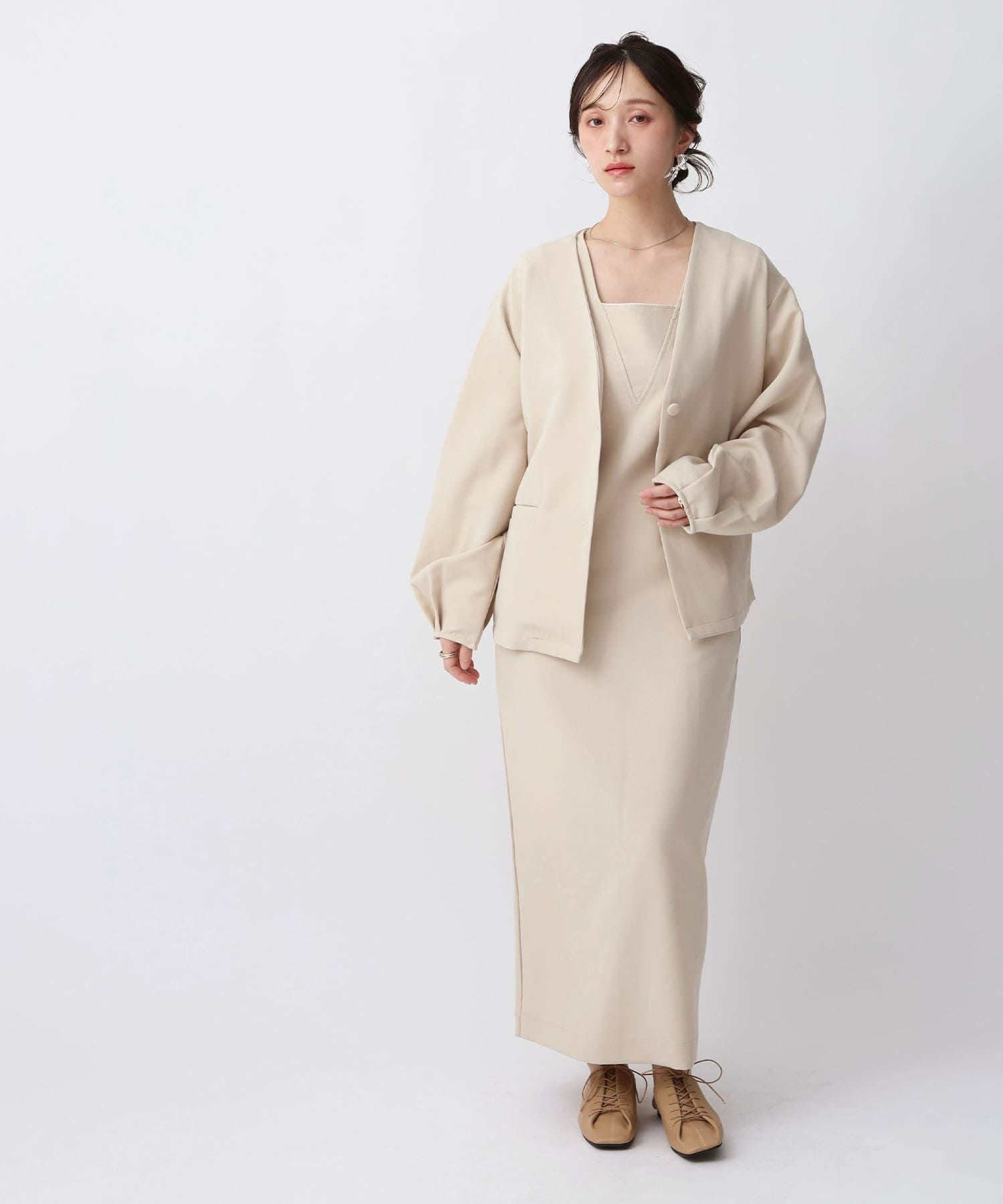 ロングワンピース&パンツ×ジャケットセレモニースーツ | NOAHL(ノアル