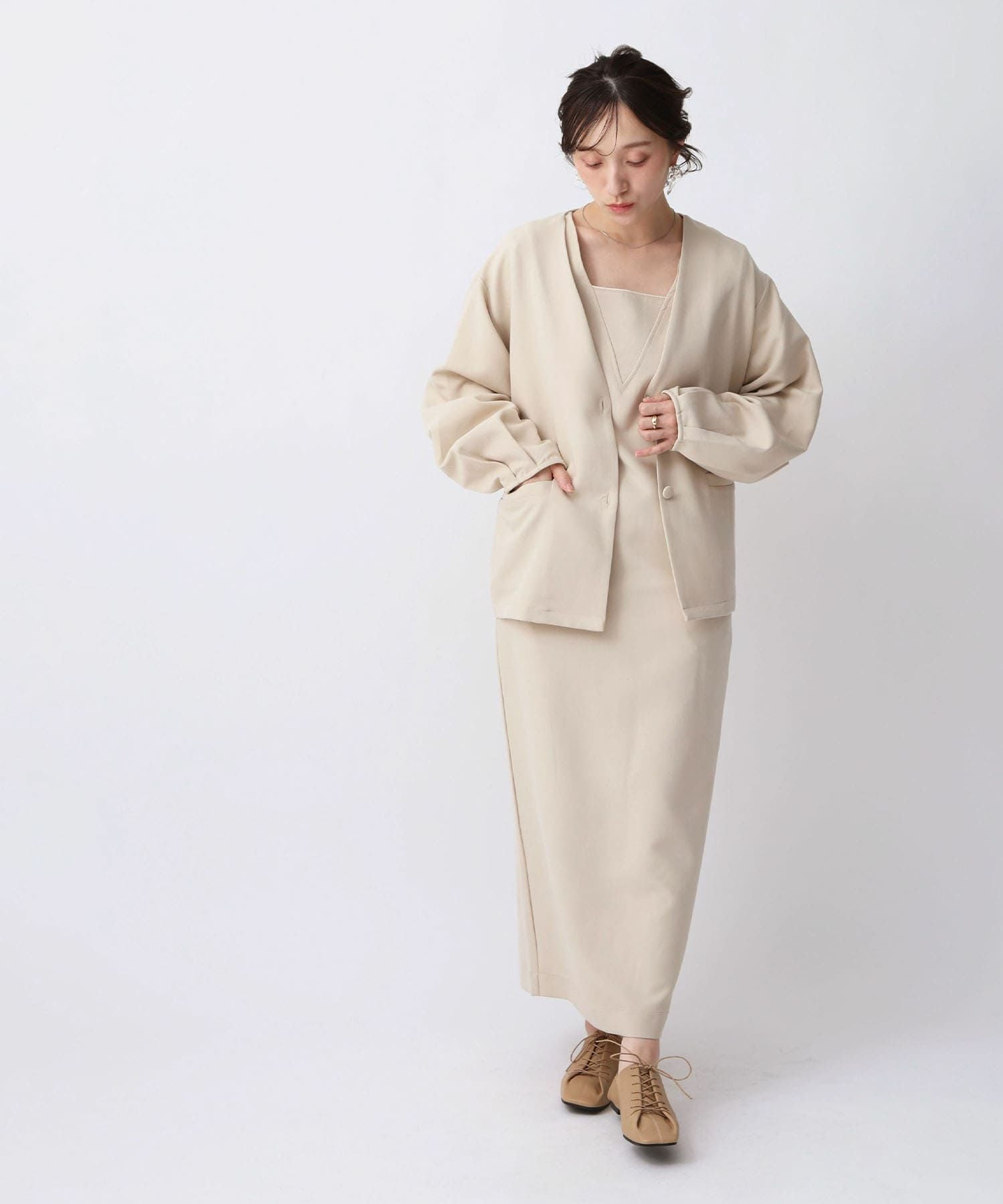 ロングワンピース&パンツ×ジャケットセレモニースーツ | NOAHL(ノアル