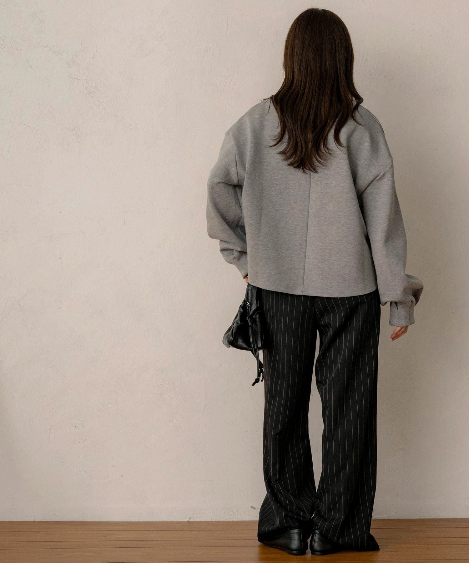 キーネックダンボールニットトップス《accoさんコラボ》 | NOAHL