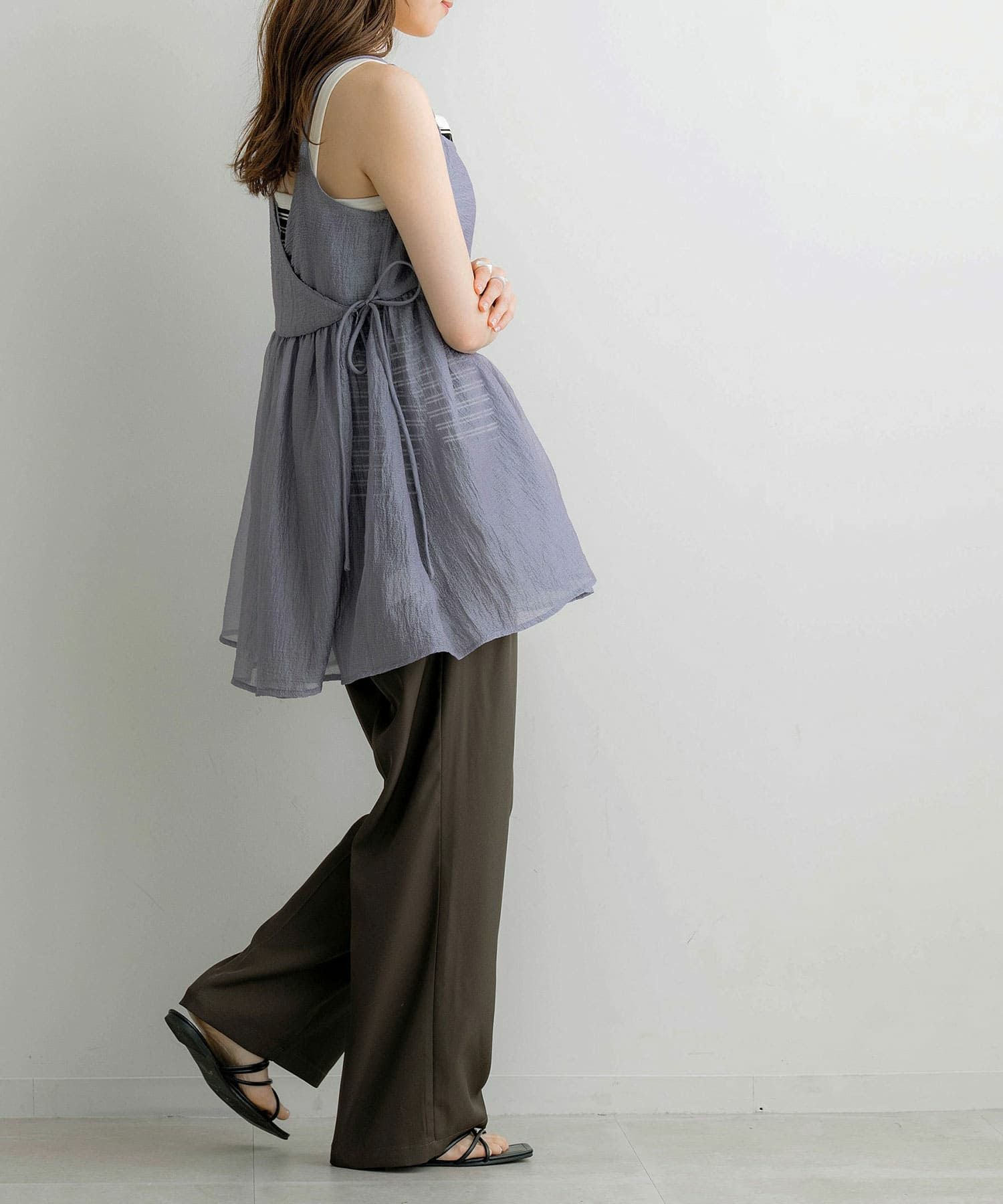 SUKALA シアーレイヤードキャミブラトップ　アイボリー sサイズ NEW ARRIVALS - SUKALA（スカーラ）