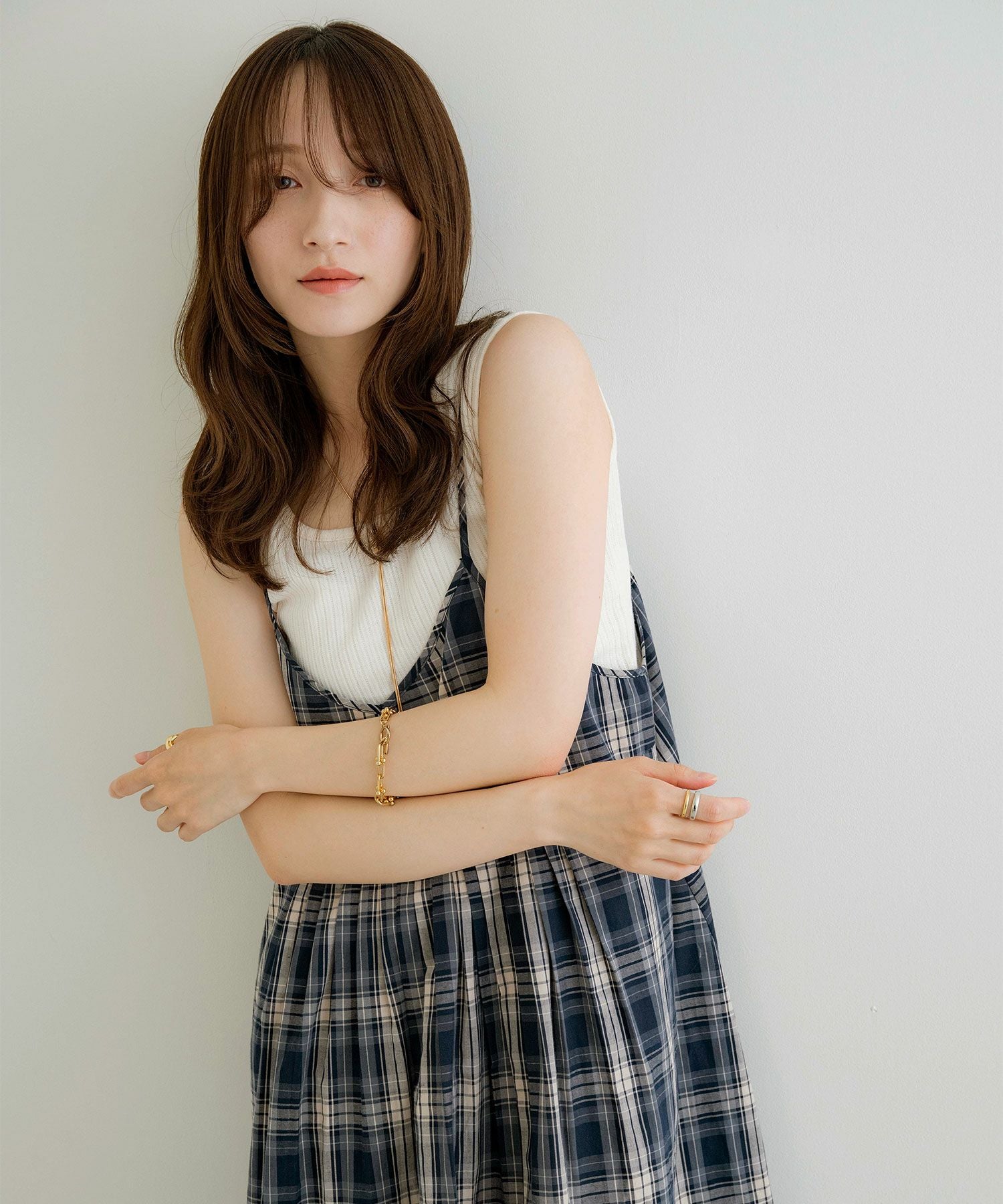 DRIES VAN NOTEN / チェック柄キャミソール DRIES VAN NOTEN Whipstitched croc-effect leather sandals | NET-A