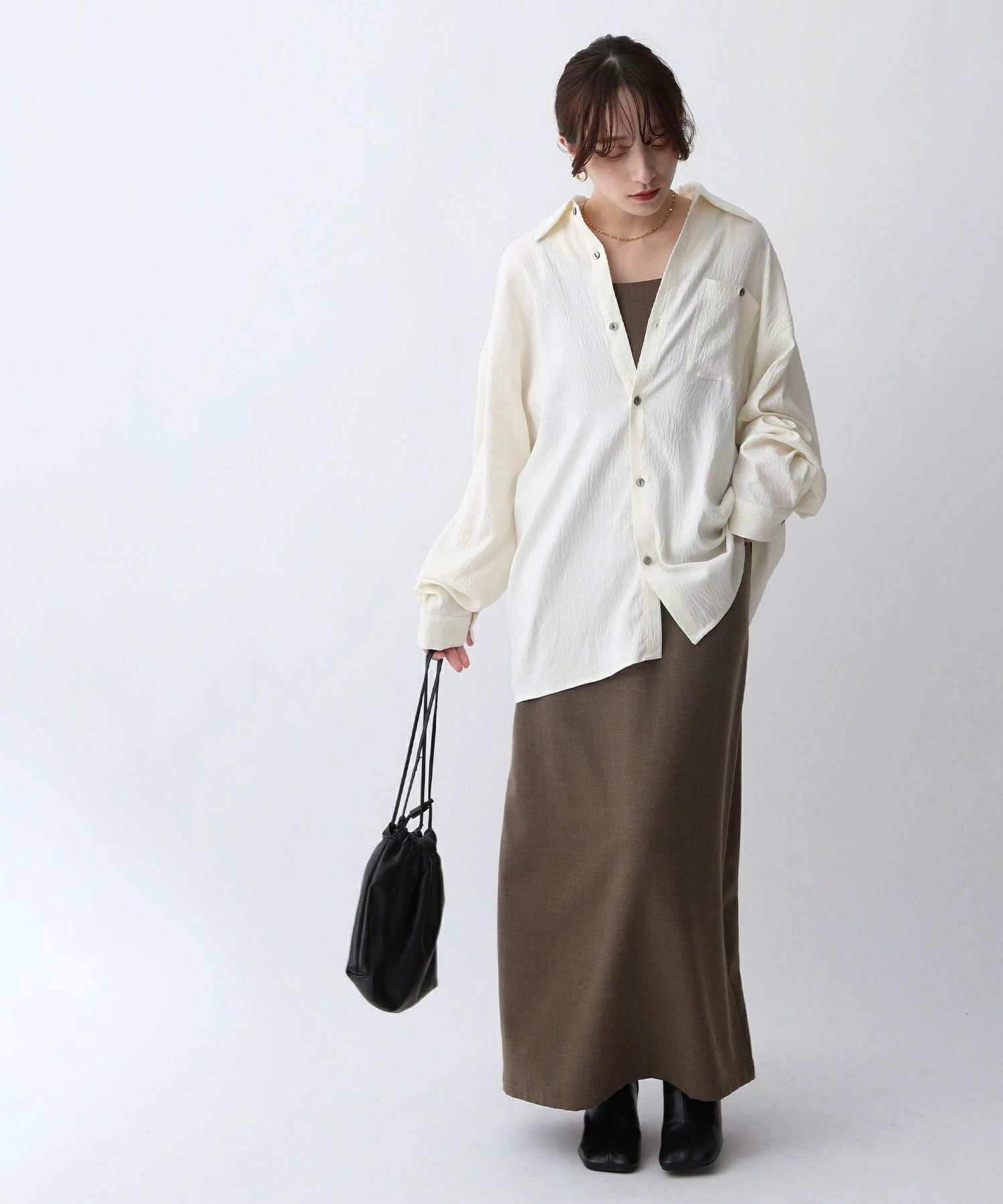 ネッチ【美品】アルベロベロ　ワッシャー加工　シャツ ワッシャー加工開襟シャツ 2色組 【通常】｜nihonchokuhan(日本直販